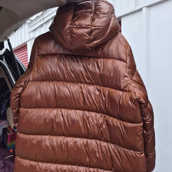 BCBGMaxAzria Rich Brown Puffer Jacket - Picture 2 of 2